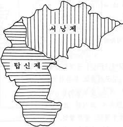 서낭제/탑신제 분포도