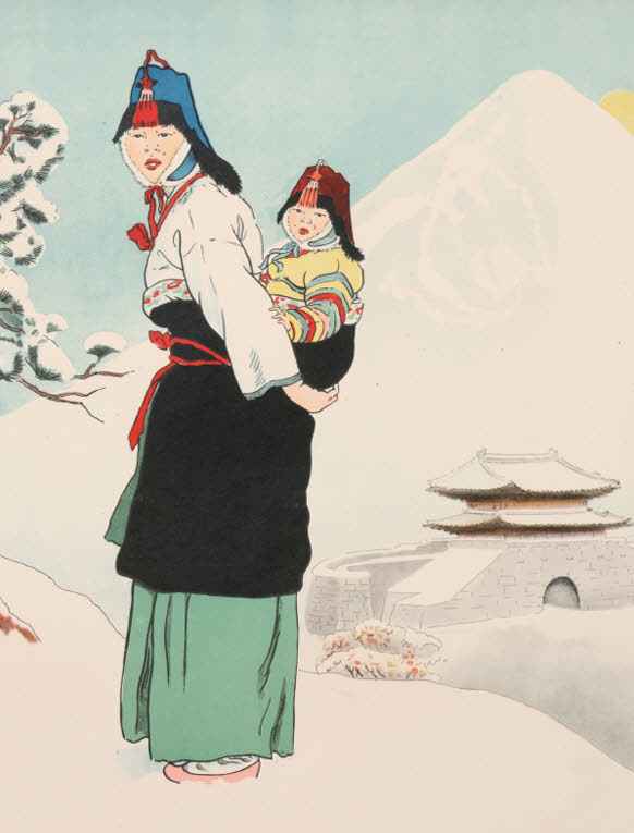Korean Mother and Child (Elizabeth Keith)