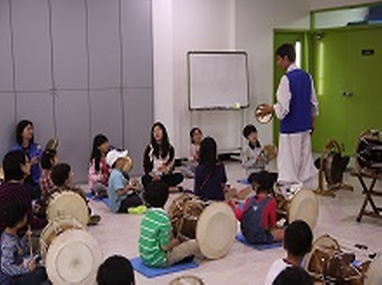 오방진 가락 익히기 사진