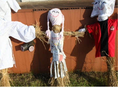 허수아비 만들기