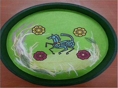 한지로 그리는 그림