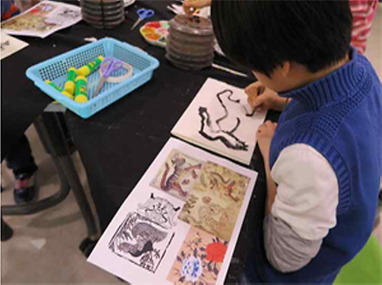 교육중인 어린이