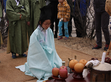 볏가릿대 제 지내기