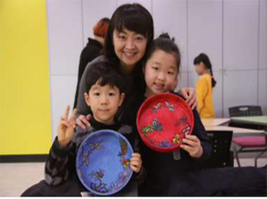 가족이 함께 만든 한지과반