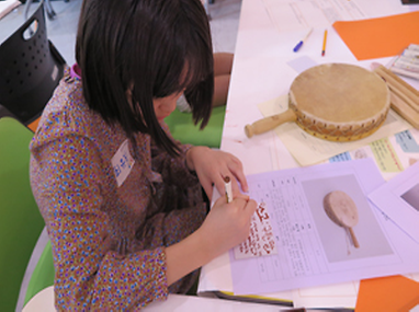 교육중인 어린이