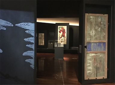 닭띠전 전시장 전경