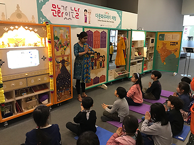 인도꾸러미 교육 모습