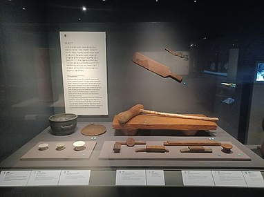 추석과 떡살 전시장 모습