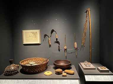 모내기와 김매기 전시장모습