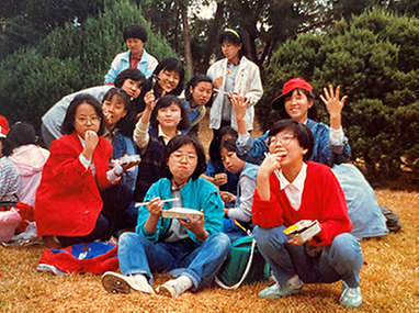 소풍 모습