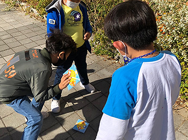 골목놀이 할 사람 여기 붙어라 교육 모습