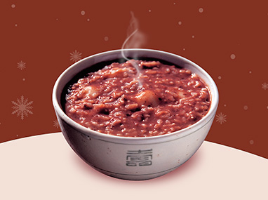 동지팥죽 네컷찰칵