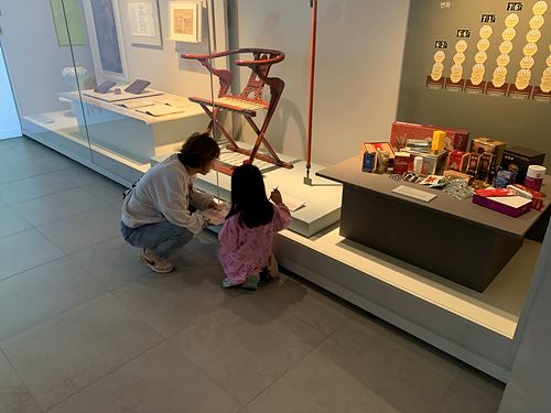 상설전시 교육 모습