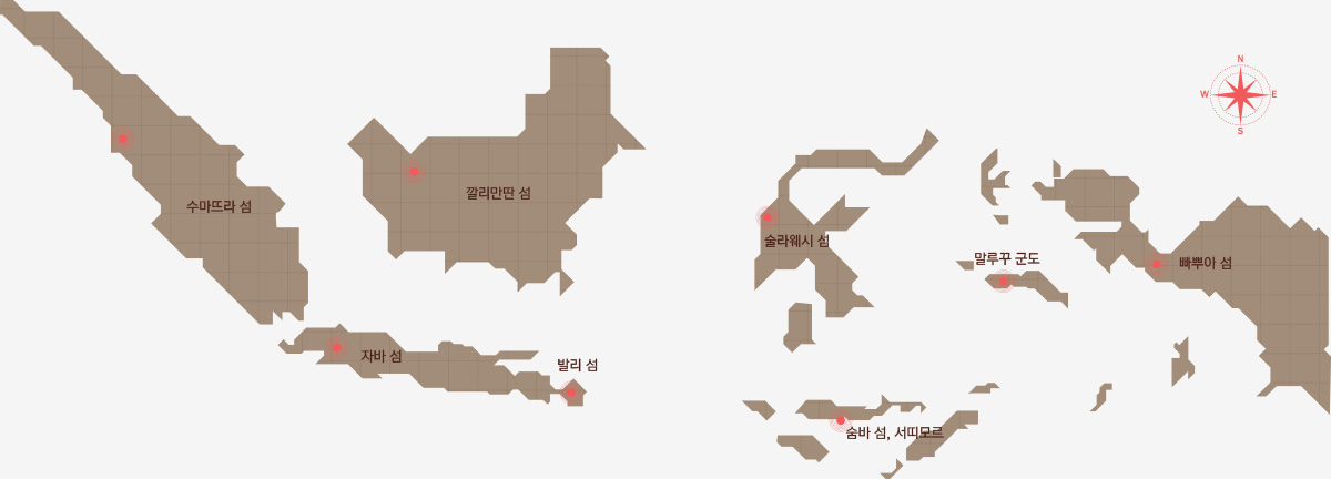 인도네시아 지도