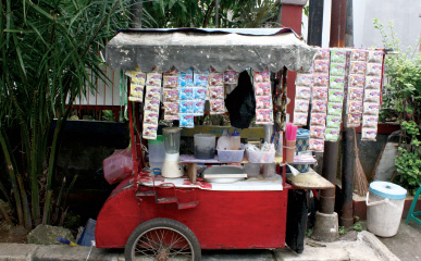 하교와 간식 먹기