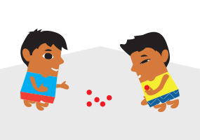 졸랜스(구슬치기)