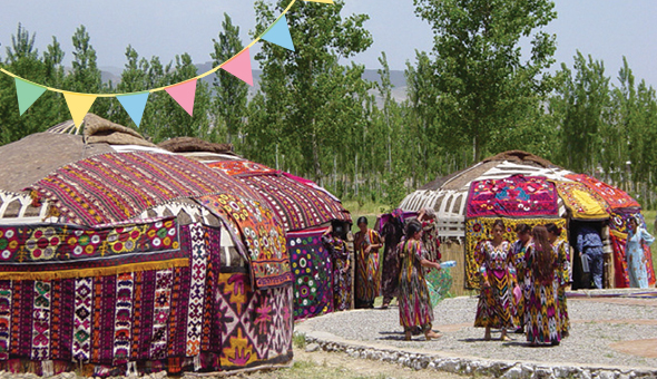 들판에서의 축제