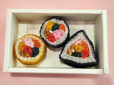 김밥 캔들